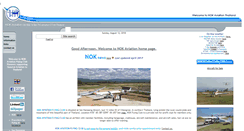 Desktop Screenshot of nokaviation.com