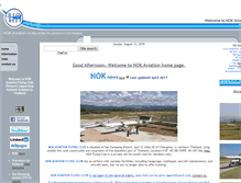 Tablet Screenshot of nokaviation.com